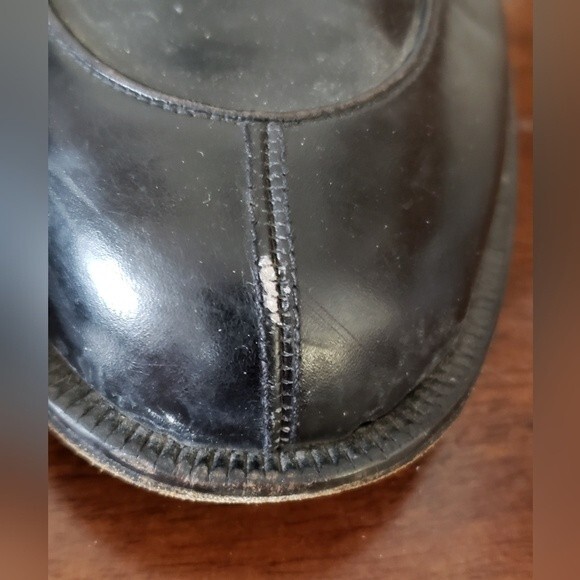 Bruno Magli Loren Men's Black Leather Dress Shoes Made in Italy Size 1… - Picture 10 of 11